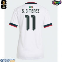 Ženski Nogometni dresi Mehika Santiago Gimenez #11 Gostujoči SP 2026 Kratek Rokav